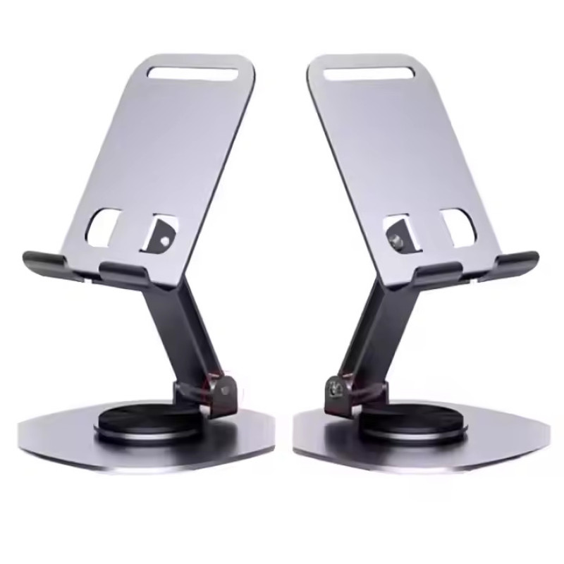 360° Rotating Metal Mobile Phone Stand – Anti-Slip Universal Desk Holder for All Phones 360° Rotating Metal Mobile Phone Stand – Anti-Slip Universal Desk Holder for All Phones