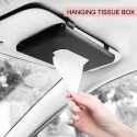 Soft Leather Car Tissue Box – Hanging Sun Visor Paper Towel Holder & Storage Bag Soft Leather Car Tissue Box – Hanging Sun Visor Paper Towel Holder & Storage Bag