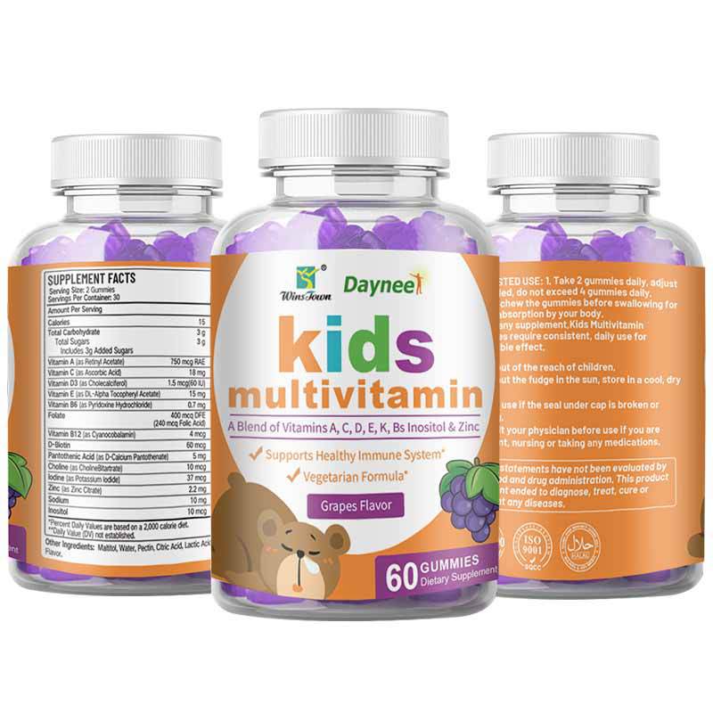 Kids Multivitamin Gummies – Blend of Vitamins A, C, D, E & Zinc for Daily Immunity Kids Multivitamin Gummies – Blend of Vitamins A, C, D, E & Zinc for Daily Immunity