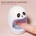 Mini Q-Shaped UV/LED Nail Lamp – Quick Drying Gel Nail Dryer for DIY Home Nail Art Mini Q-Shaped UV/LED Nail Lamp – Quick Drying Gel Nail Dryer for DIY Home Nail Art