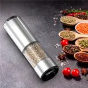KLT KYMQ-37A-H-BS 2Pcs Rechargeable Electric Pepper Grinder – BPA-Free Adjustable Coarseness Kitchen Tool KLT KYMQ-37A-H-BS 2Pcs Rechargeable Electric Pepper Grinder – BPA-Free Adjustable Coarseness Kitchen Tool