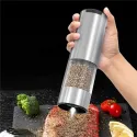 KLT KYMQ-37A-H-BS 2Pcs Rechargeable Electric Pepper Grinder – BPA-Free Adjustable Coarseness Kitchen Tool KLT KYMQ-37A-H-BS 2Pcs Rechargeable Electric Pepper Grinder – BPA-Free Adjustable Coarseness Kitchen Tool