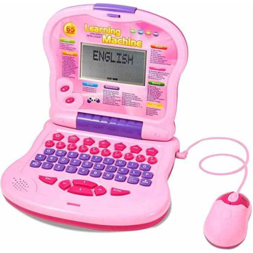 Children's Educational Learning Laptop Toy – LED Display, Music, and Interactive English Learning Machine