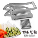Stainless Steel Hand-Pressed Potato Cutter – French Fries & Vegetable Slicer for Home Use Stainless Steel Hand-Pressed Potato Cutter – French Fries & Vegetable Slicer for Home Use