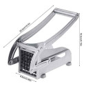 Stainless Steel Hand-Pressed Potato Cutter – French Fries & Vegetable Slicer for Home Use Stainless Steel Hand-Pressed Potato Cutter – French Fries & Vegetable Slicer for Home Use