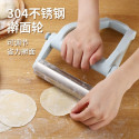 Stainless Steel Labor-Saving Rolling Pin – Non-Stick Dumpling Skin & Noodle Stick Tool Stainless Steel Labor-Saving Rolling Pin – Non-Stick Dumpling Skin & Noodle Stick Tool