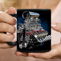 Mechanic Engine Design Ceramic Coffee Mug – Car & Motorcycle Lover Gift Cup Mechanic Engine Design Ceramic Coffee Mug – Car & Motorcycle Lover Gift Cup