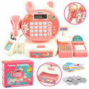 JJT816 Cute Rabbit Cash Register Pretend Play Supermarket Checkout Toy Set for Kids JJT816 Cute Rabbit Cash Register Pretend Play Supermarket Checkout Toy Set for Kids
