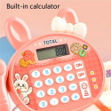 JJT816 Cute Rabbit Cash Register Pretend Play Supermarket Checkout Toy Set for Kids JJT816 Cute Rabbit Cash Register Pretend Play Supermarket Checkout Toy Set for Kids