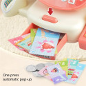 JJT816 Cute Rabbit Cash Register Pretend Play Supermarket Checkout Toy Set for Kids JJT816 Cute Rabbit Cash Register Pretend Play Supermarket Checkout Toy Set for Kids