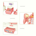 JJT816 Cute Rabbit Cash Register Pretend Play Supermarket Checkout Toy Set for Kids JJT816 Cute Rabbit Cash Register Pretend Play Supermarket Checkout Toy Set for Kids