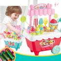24Pcs Simulation Candy Ice Cream Car Play Set – Educational Toys for Kids