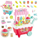 24Pcs Simulation Candy Ice Cream Car Play Set – Educational Toys for Kids