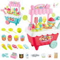 24Pcs Simulation Candy Ice Cream Car Play Set – Educational Toys for Kids