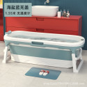 Foldable Adult Bathtub – Portable Full Body Bath Tub for Home, Sweat Steam, and Kids Bath