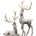 European Resin Deer Sculpture – Elegant Small Deer Decoration for Home & Office European Resin Deer Sculpture – Elegant Small Deer Decoration for Home & Office
